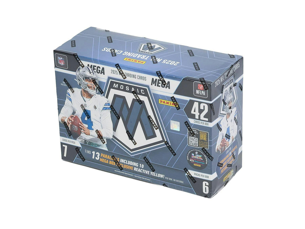 2025 Panini Mosaic Football Mega Box (Reactive Yellow Parallels!)