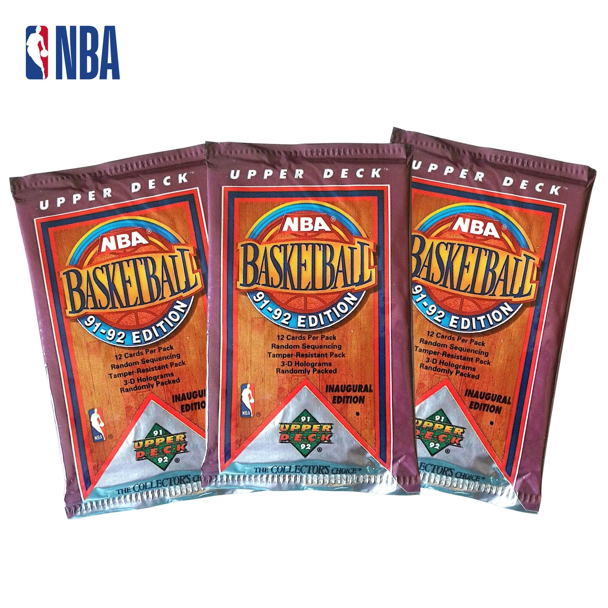 1991-92 Upper Deck NBA Basketball Pack