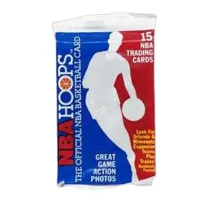 1989-90 NBA Hoops Basketball 15-Card Wax Pack