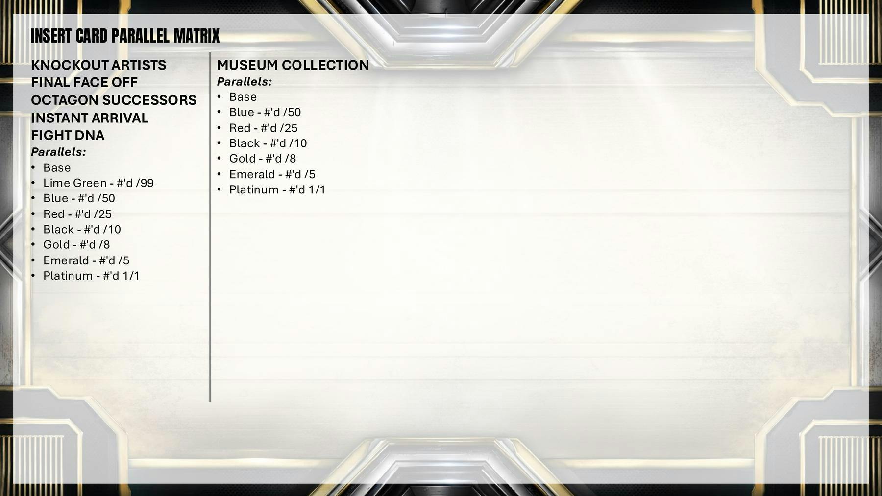 2026 Topps Knockout UFC Hobby Pack (6/26)