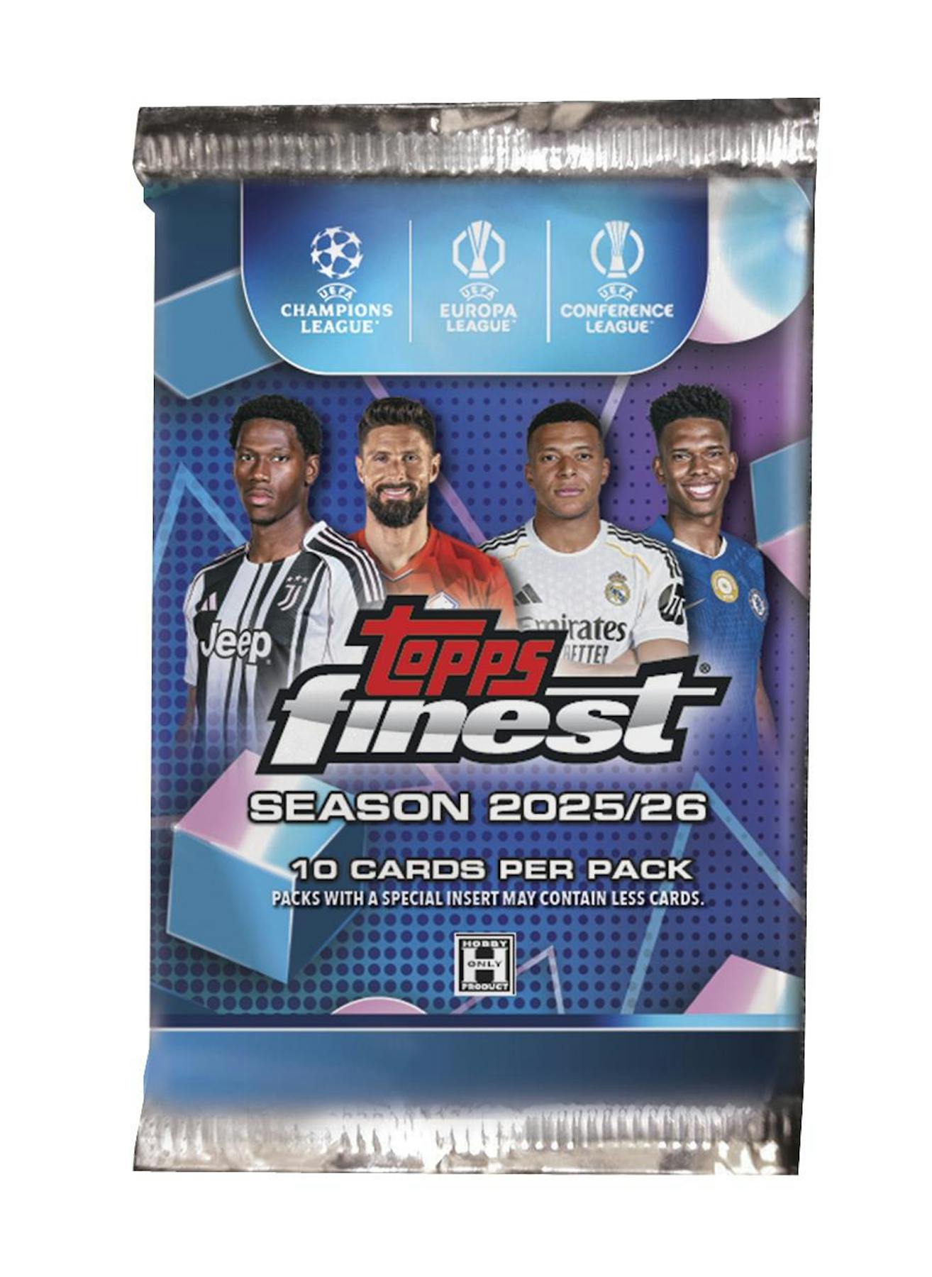 2025-26 Topps UEFA Club Competitions Finest Soccer Hobby Box (6/25)