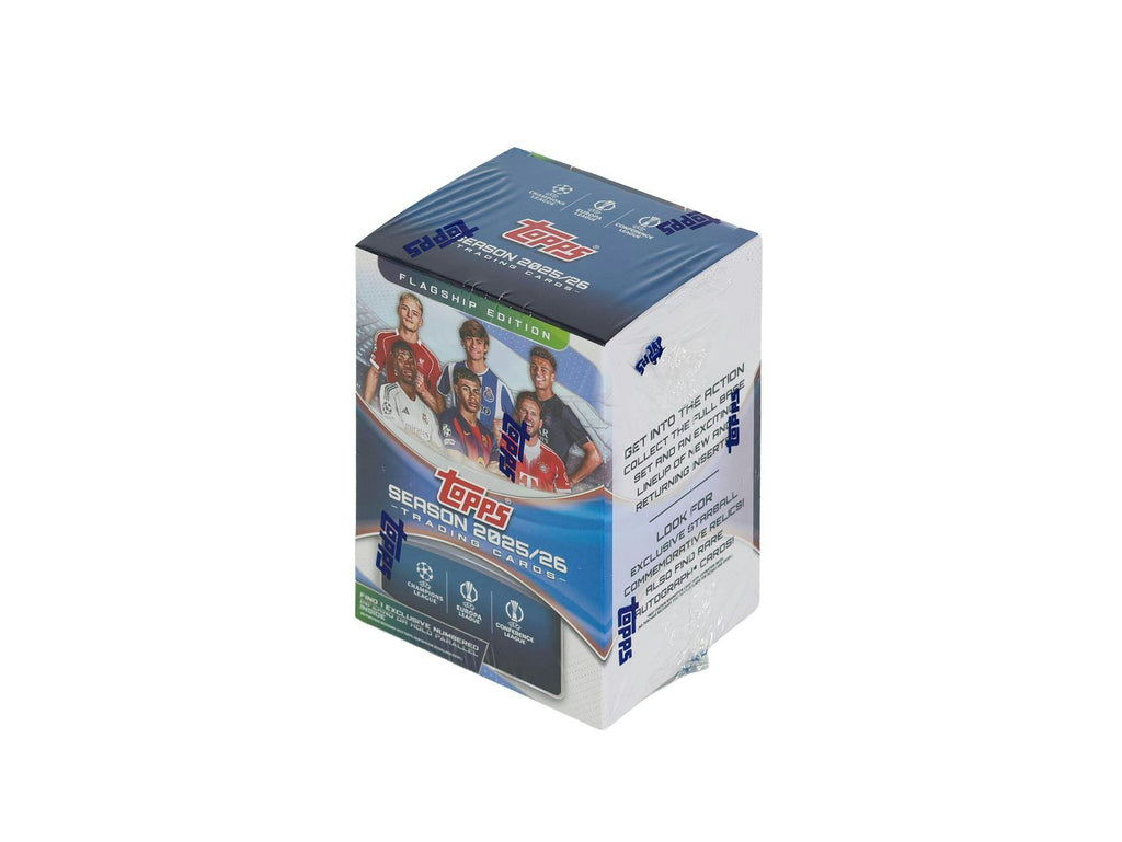 2025-26 Topps UEFA Club Competitions Soccer 7-Pack Blaster Box