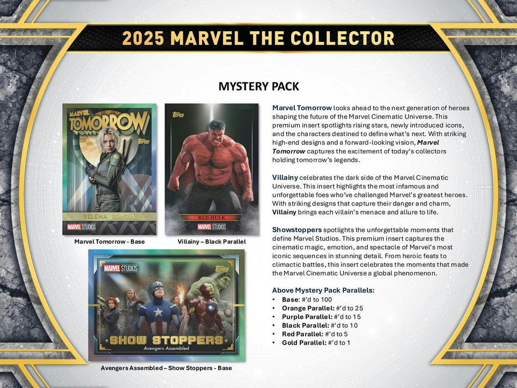 2025 Topps Marvel The Collector Hobby Box (2/4/26)