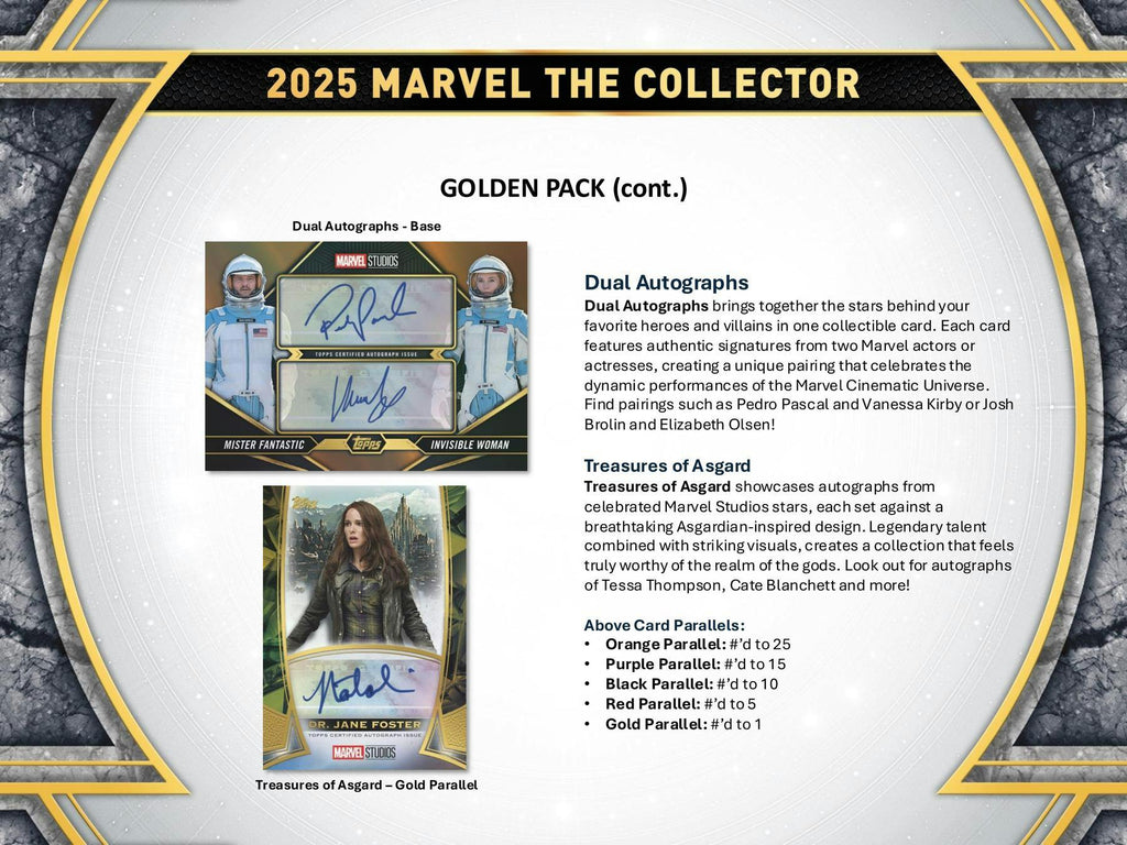 2025 Topps Marvel The Collector Hobby Box (2/4/26)