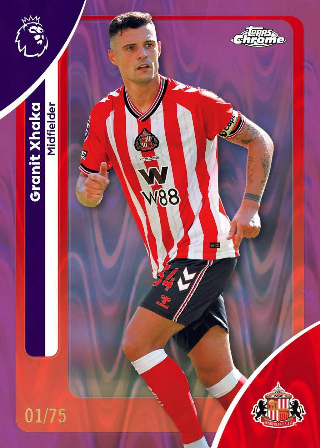 2025-26 Topps Chrome Premier League EPL Soccer 7-Pack Blaster Box (2/5)