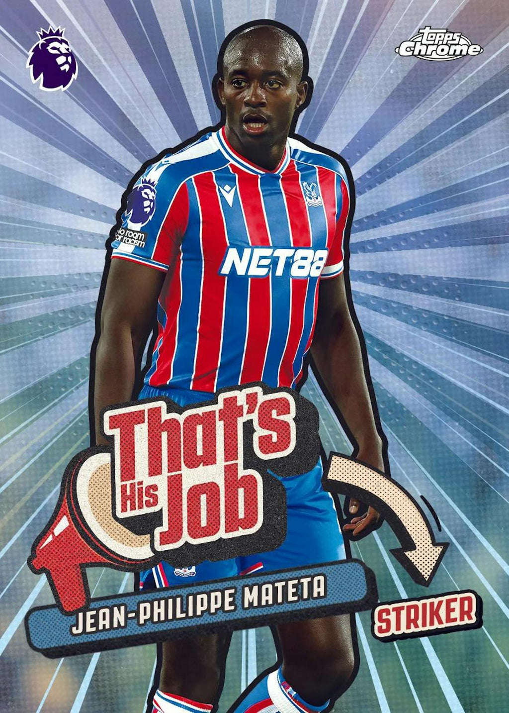 2025-26 Topps Chrome Premier League EPL Soccer 7-Pack Blaster Box (2/5)