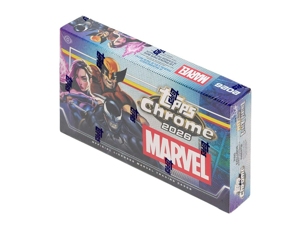2026 Topps Chrome Marvel Comics Hobby Box (7/1)