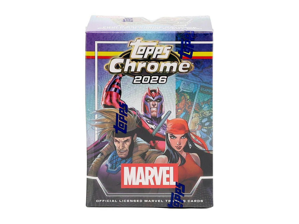 2026 Topps Chrome Marvel Comics Blaster 40-Box Case (7/1)