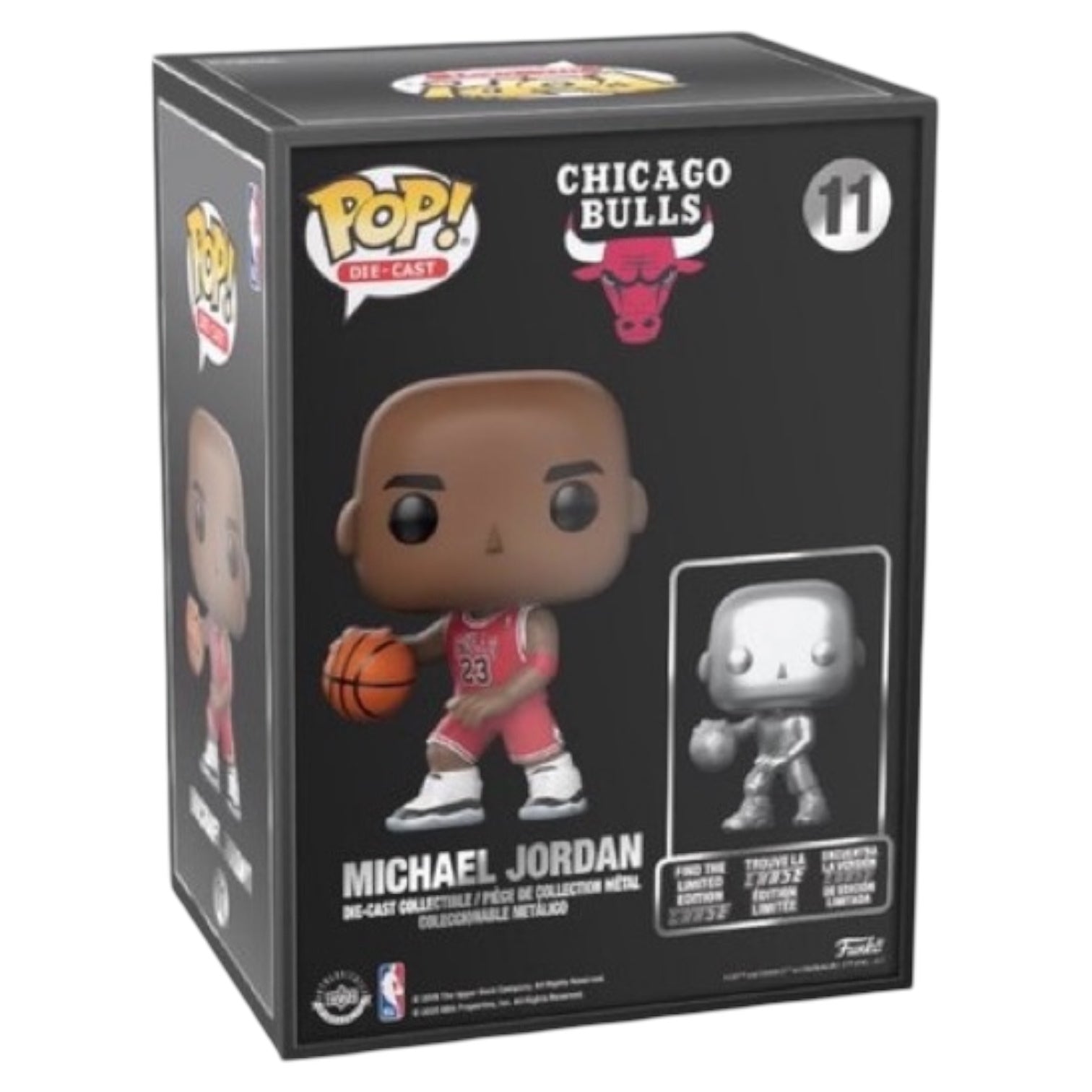 Funko POP! NBA Chicago Bulls Michael Jordan Figurine #11 (Funko Exclusive)
