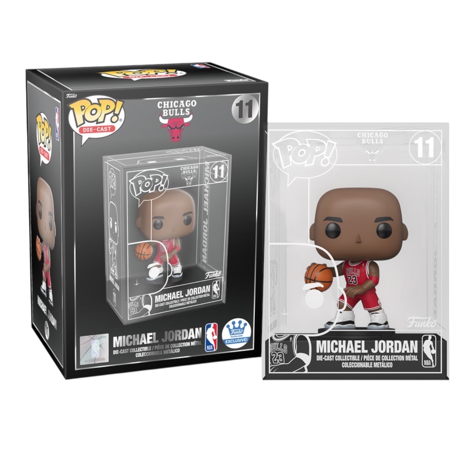Funko POP! NBA Chicago Bulls Michael Jordan Figurine #11 (Funko Exclusive)