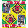 1989 Bowman Baseball 24ct Rack Pack Box