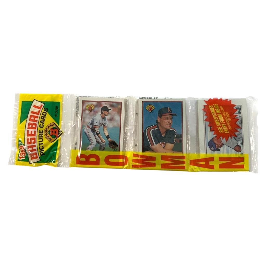 1989 Bowman Baseball Rack Pack