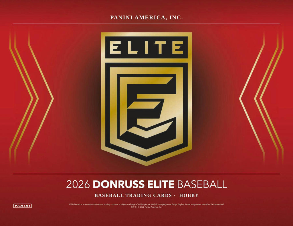 2026 Panini Donruss Elite Baseball Hobby Box (7/3)
