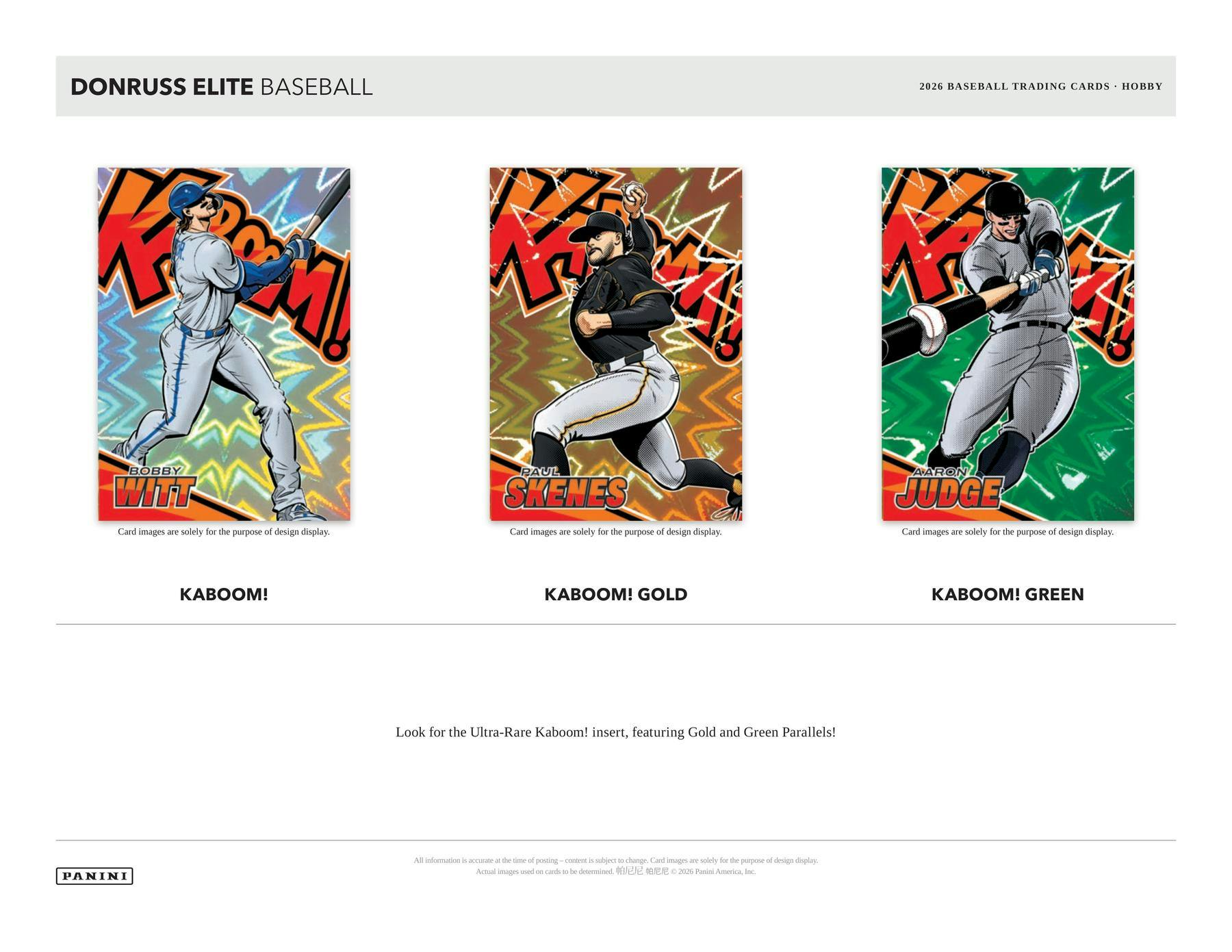 2026 Panini Donruss Elite Baseball Hobby Box (7/3)