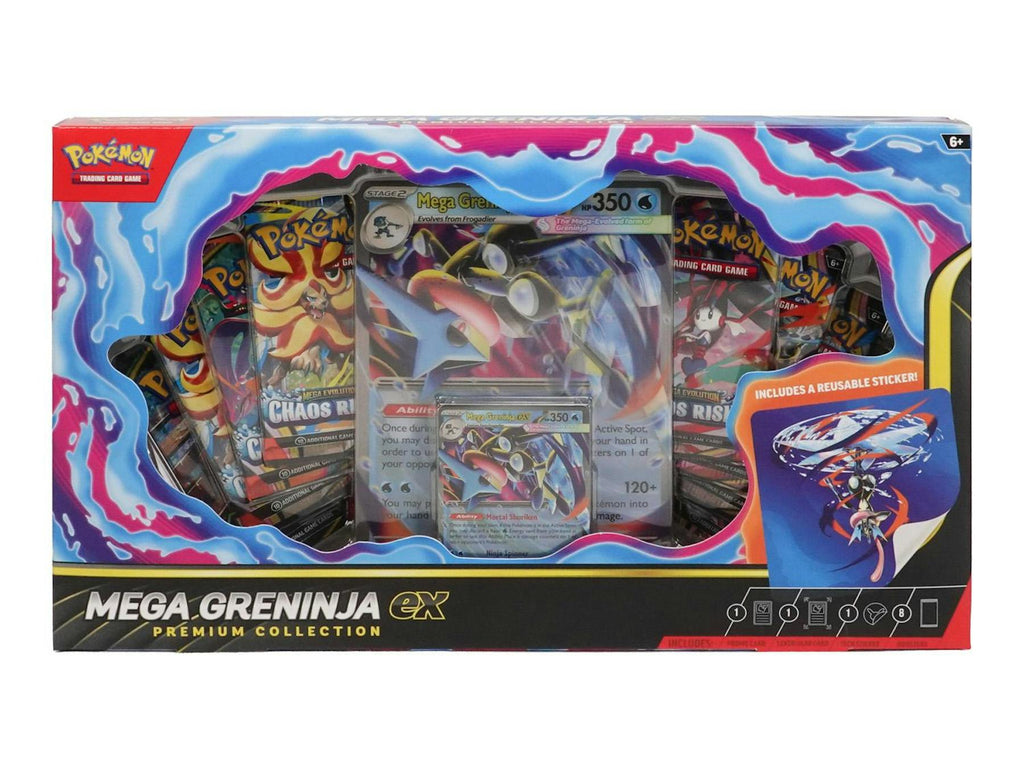 Pokémon TCG: Mega Greninja ex Premium Collection Box (7/3)