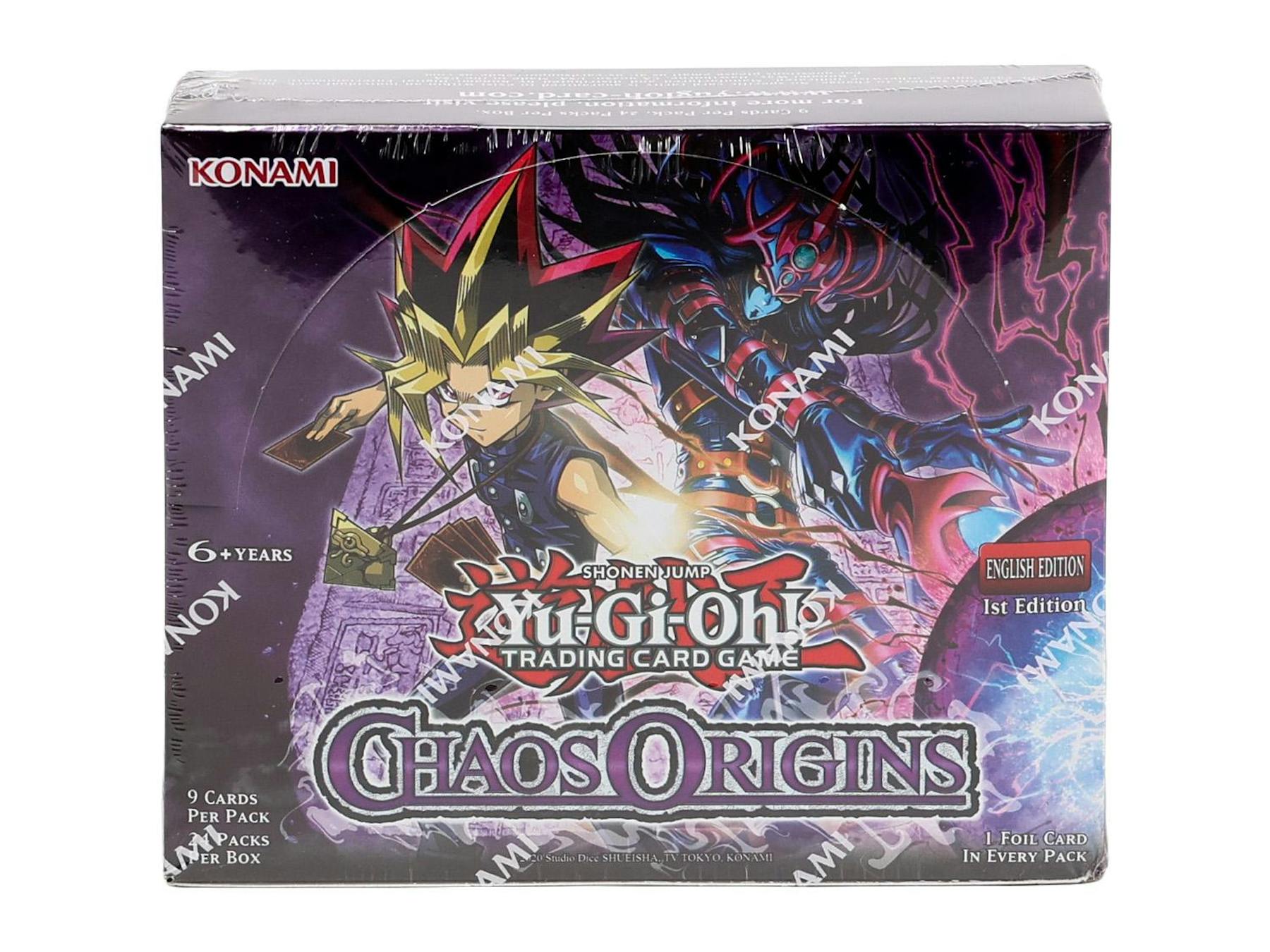 Yu-Gi-Oh TCG: Chaos Origins Booster box (7/3)