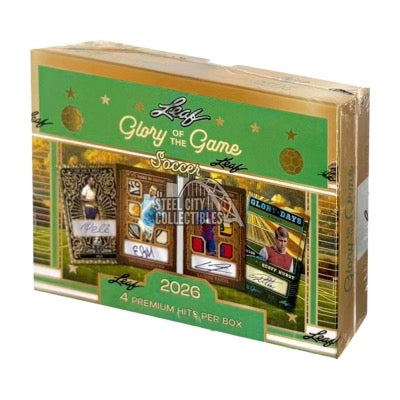 2026 Leaf Glory of The Game Soccer Hobby Box (7/3)