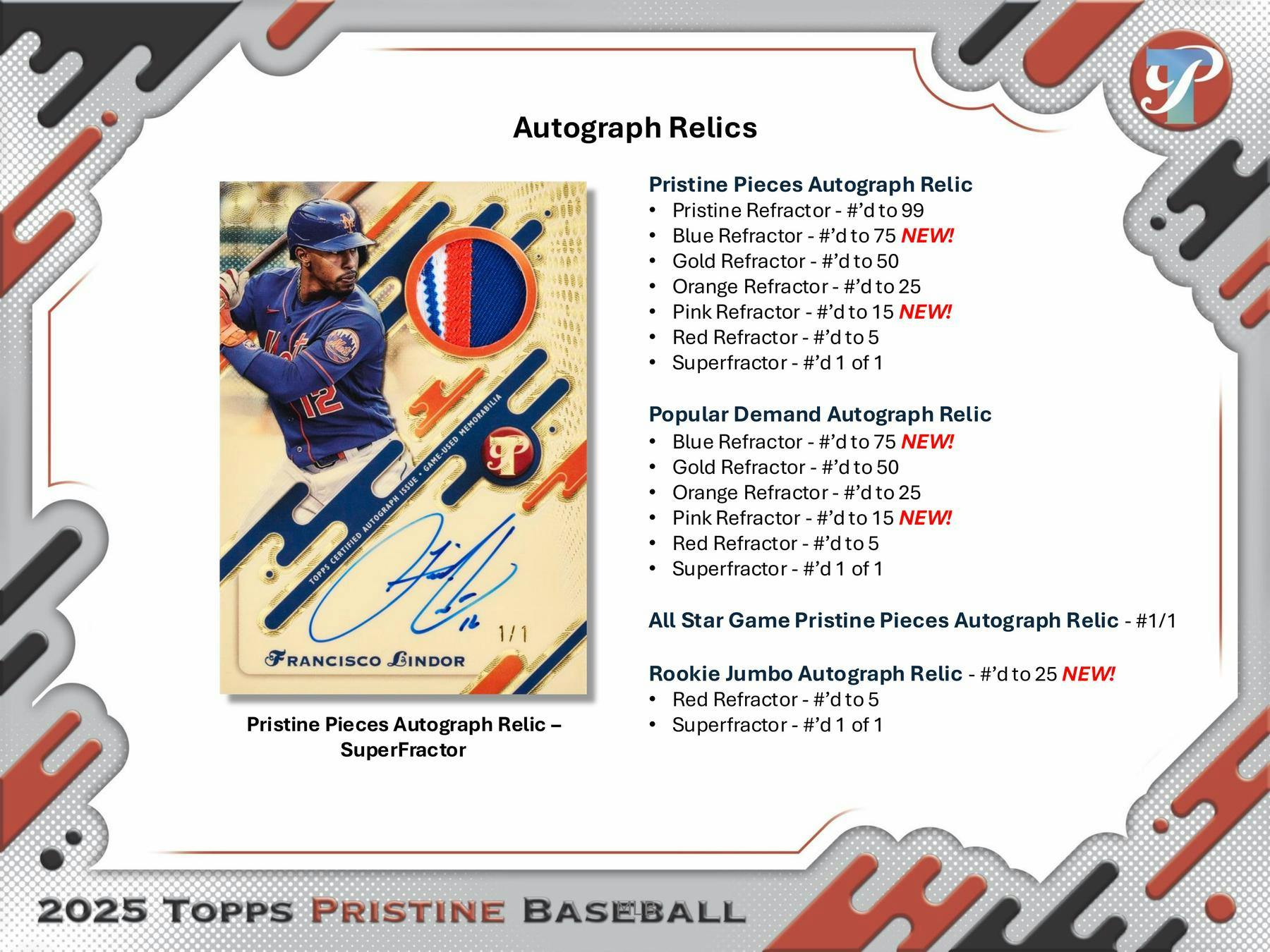 2025 Topps Pristine Baseball Hobby Box (2/12)