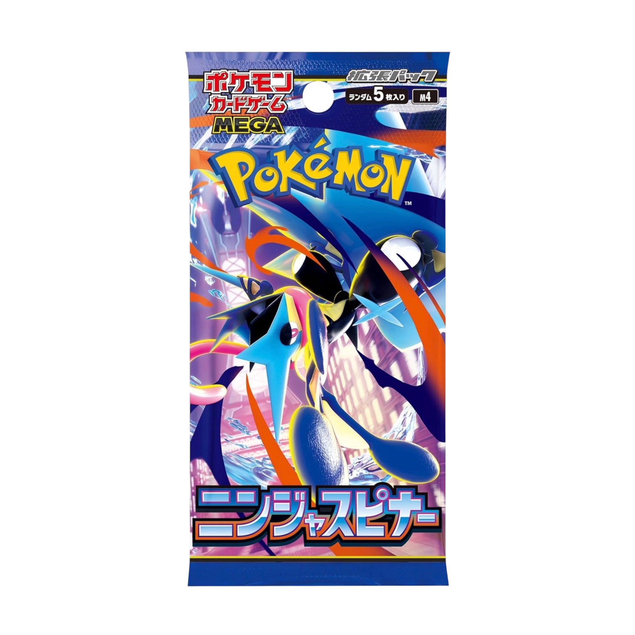 Pokémon TCG: Mega Expansion Pack - Ninja Spinner 30-Pack Japanese Booster Box (M4) (拡張パック ニンジャスピナー) (3/13)