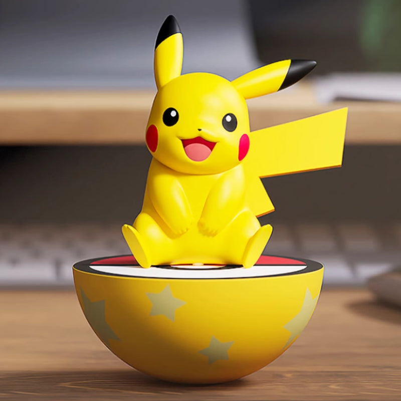 Pokémon Tumbler Figurine - PIKACHU Roly-Poly Wobble Figure Toy