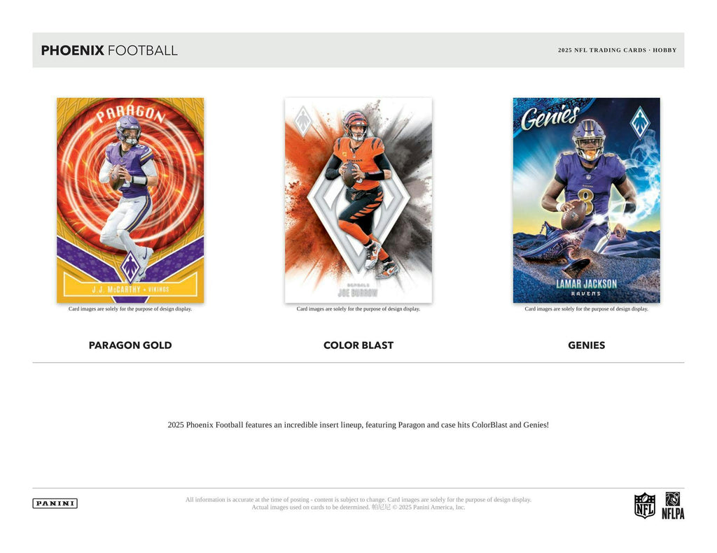 2025 Panini Phoenix Football Hobby Pack (11/12)