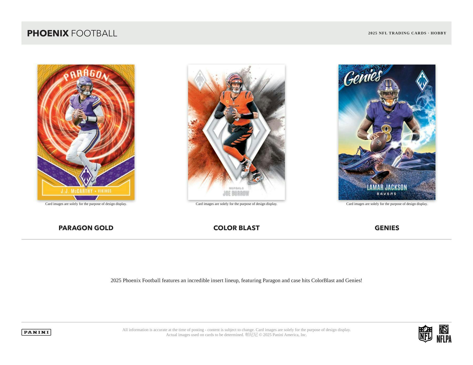 2025 Panini Phoenix Football Hobby Pack (11/12)