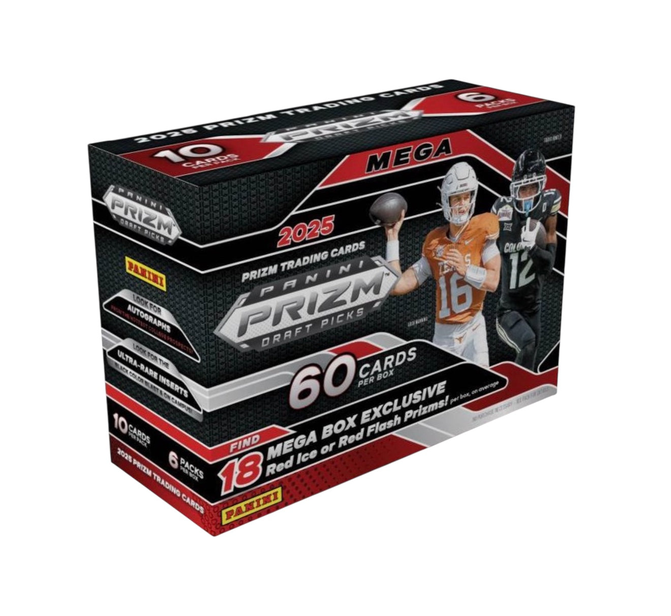 2025 Panini Prizm Draft Picks Football Mega Box