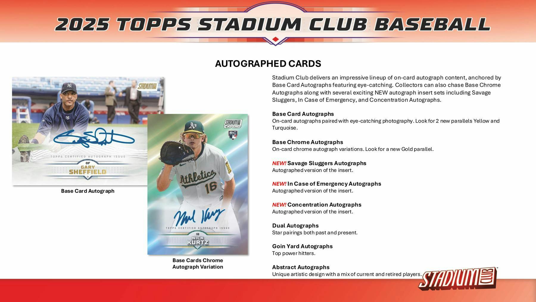 2025 Topps Stadium Club Baseball Hobby Pack (2/18)