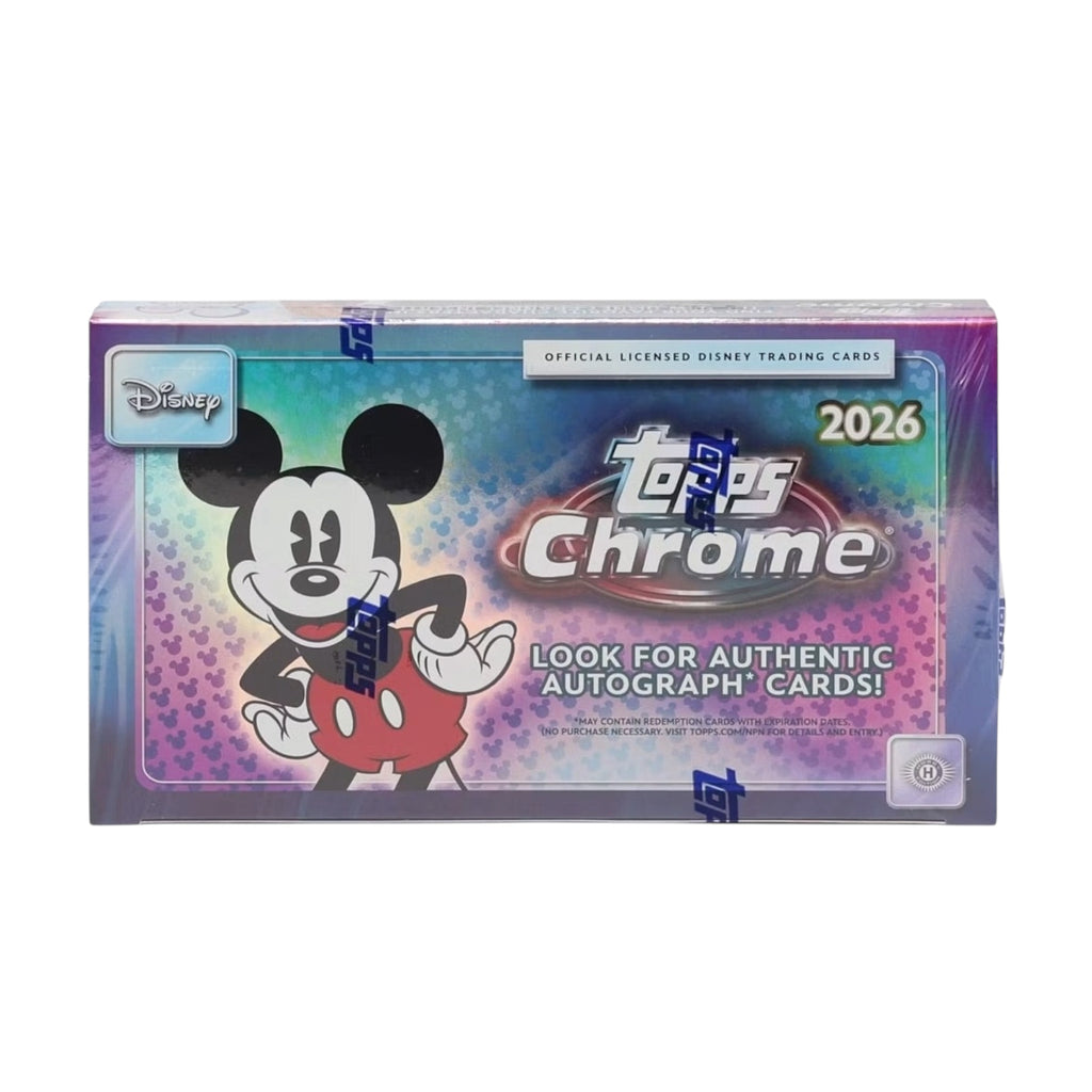 2026 Topps Disney Chrome Hobby PACK (from a Hobby Box)
