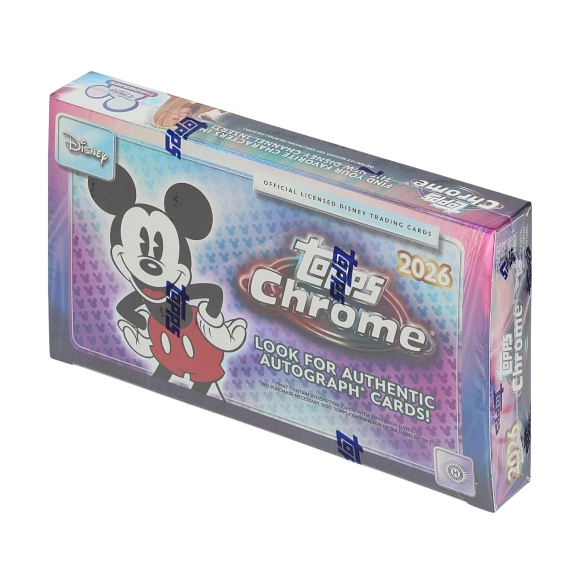 2026 Topps Disney Chrome Hobby PACK (from a Hobby Box)