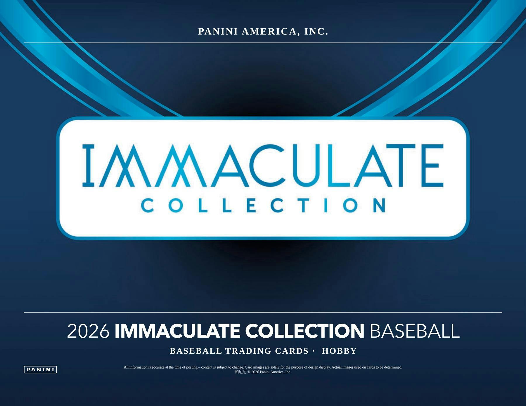2026 Panini Immaculate Baseball Hobby Box (7/15)