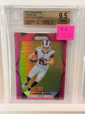 2017 PANINI PRIZM #203 COOPER CUPP RC PRIZMS PINK BGS 9.5 (ES)