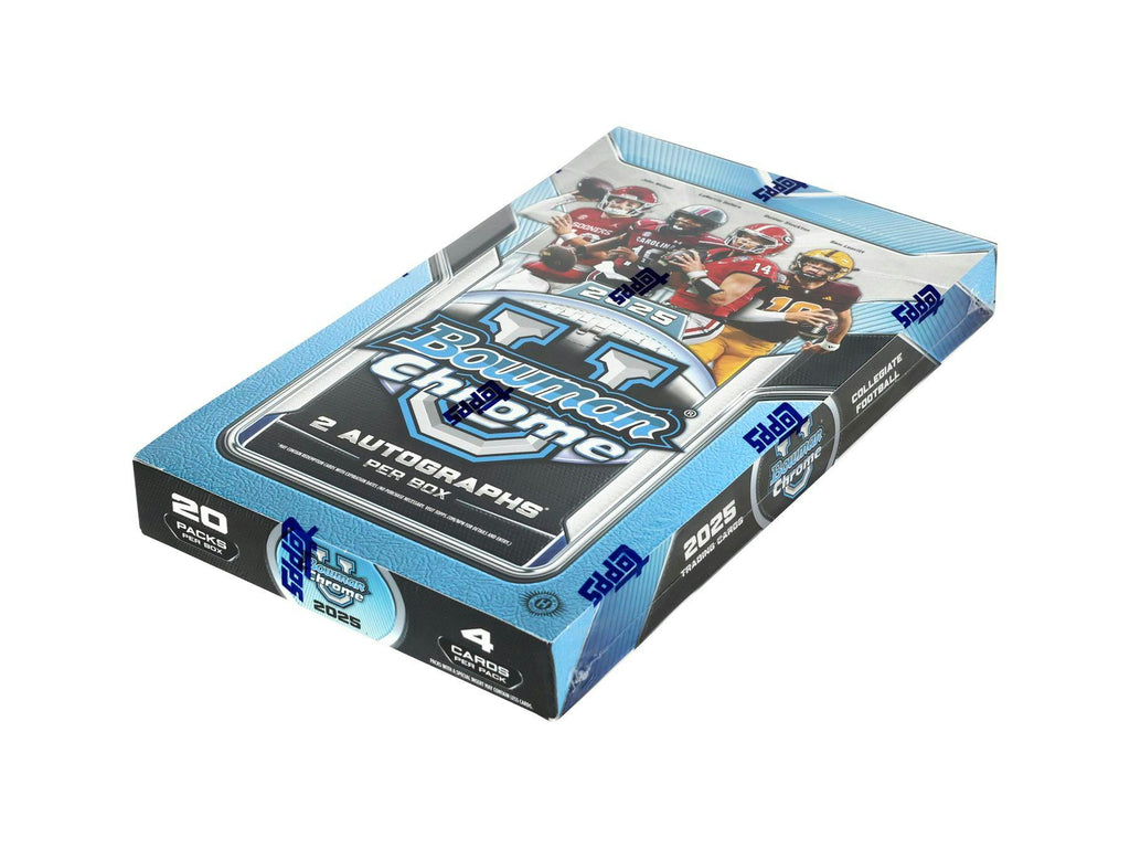 2025 Bowman University Chrome Football Hobby Box (10/31)