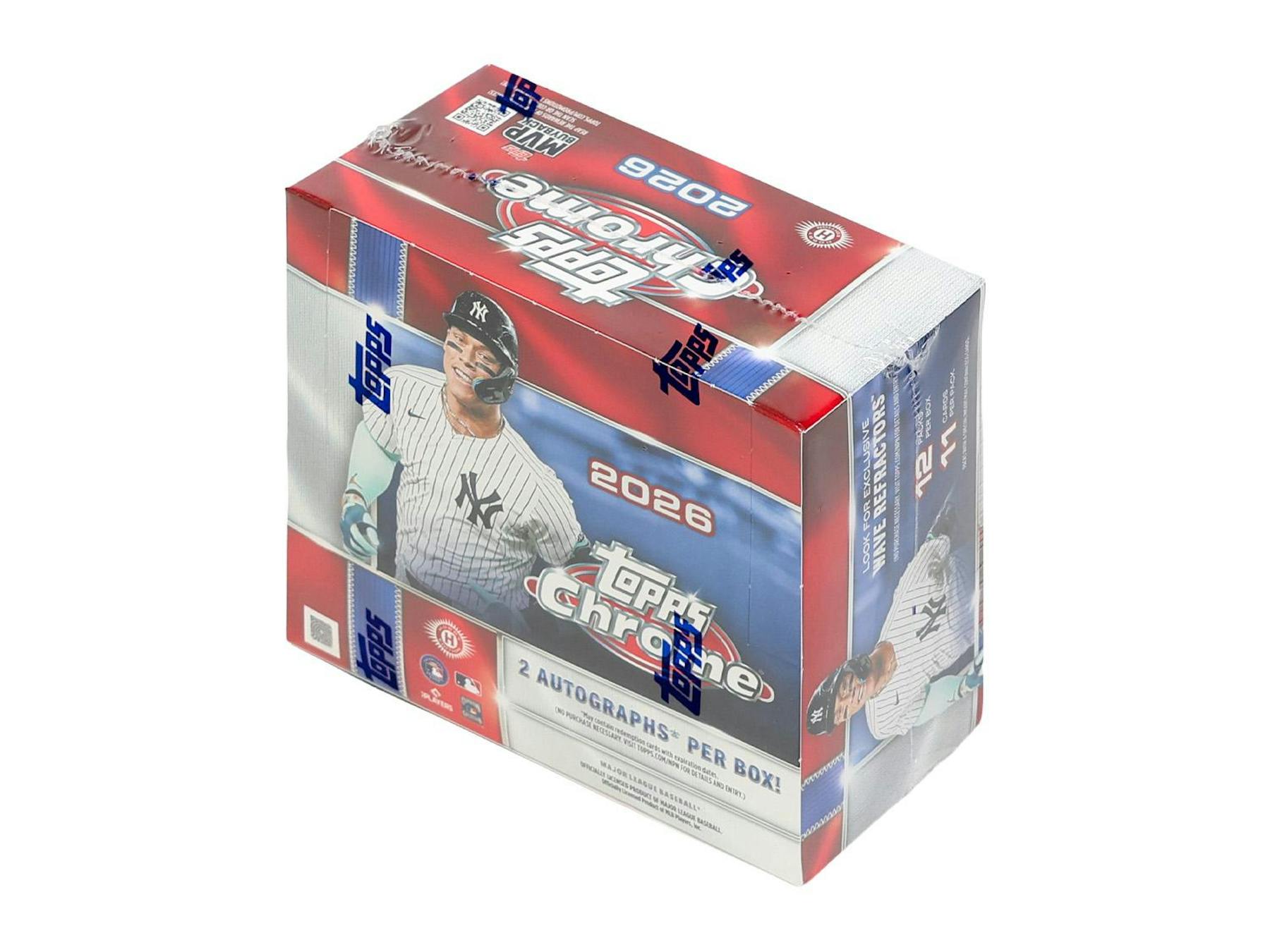 2026 Topps Chrome Baseball Hobby Jumbo Box (7/22)