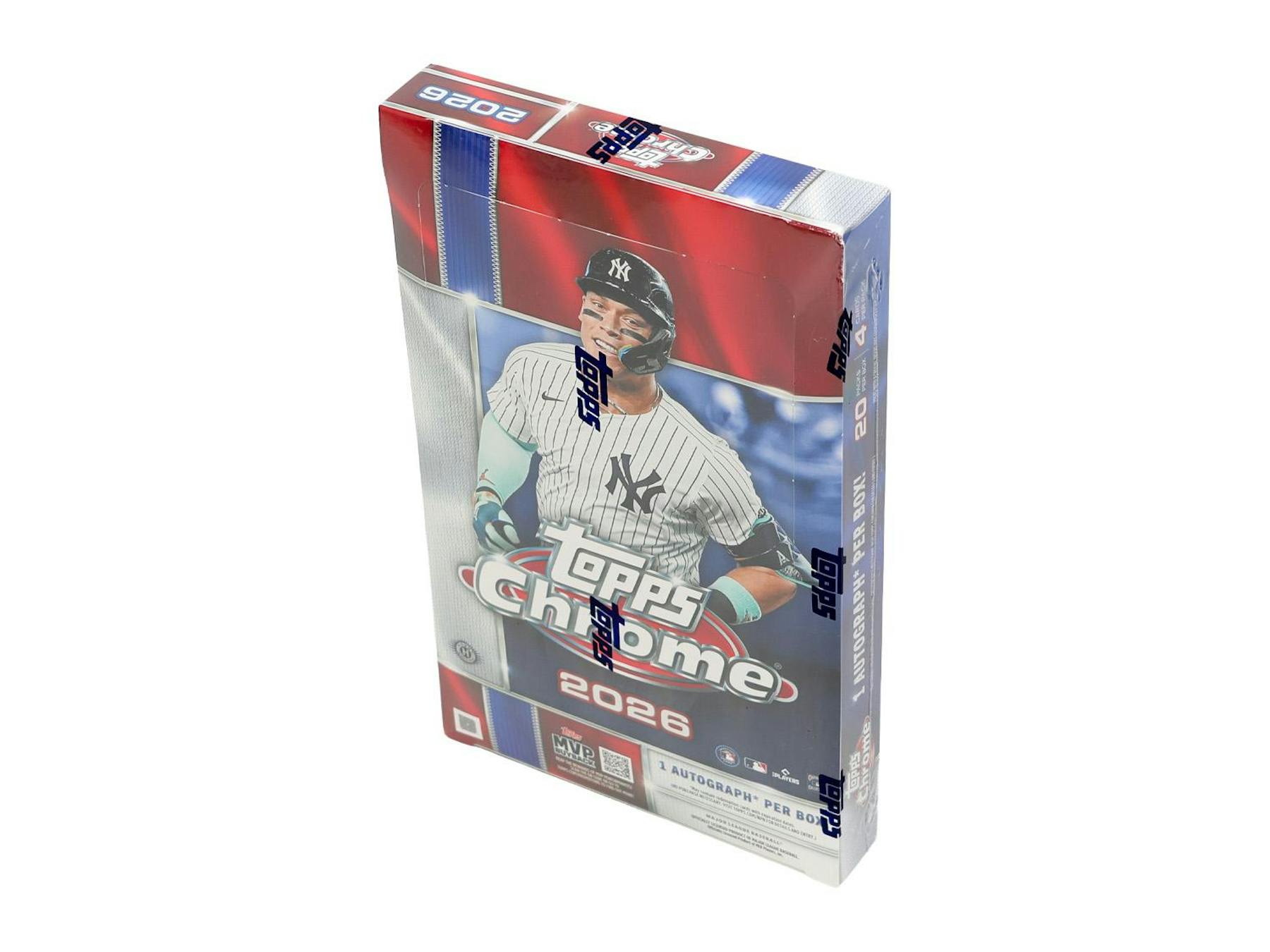 2026 Topps Chrome Baseball Hobby Box (7/22)