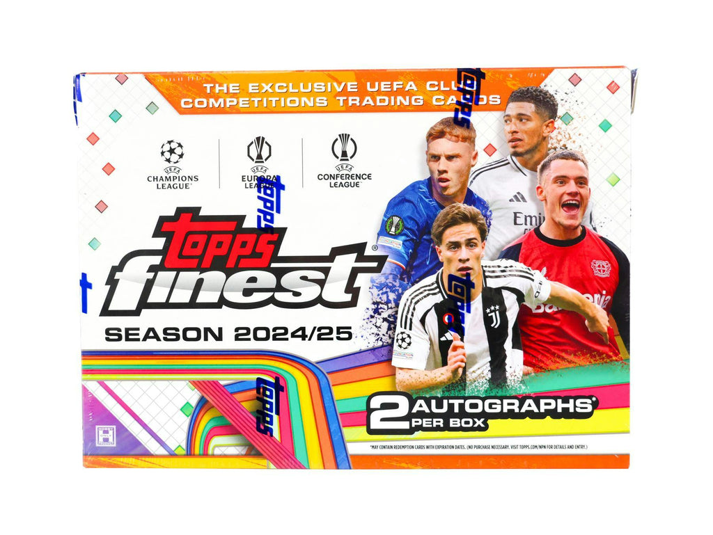 2024-25 Topps UEFA Club Competitions Finest Soccer Hobby Pack