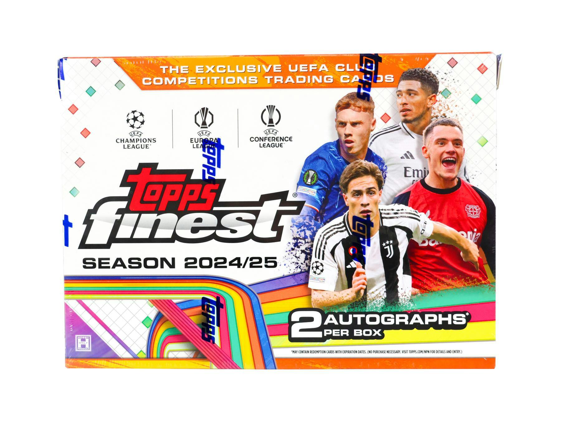 2024-25 Topps UEFA Club Competitions Finest Soccer Hobby Pack