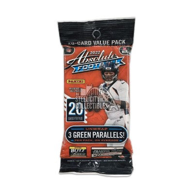 2022 Panini Absolute Football 20-Card Value Pack