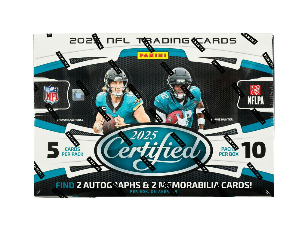 2025 Panini Certified Football Hobby Pack (11/5)
