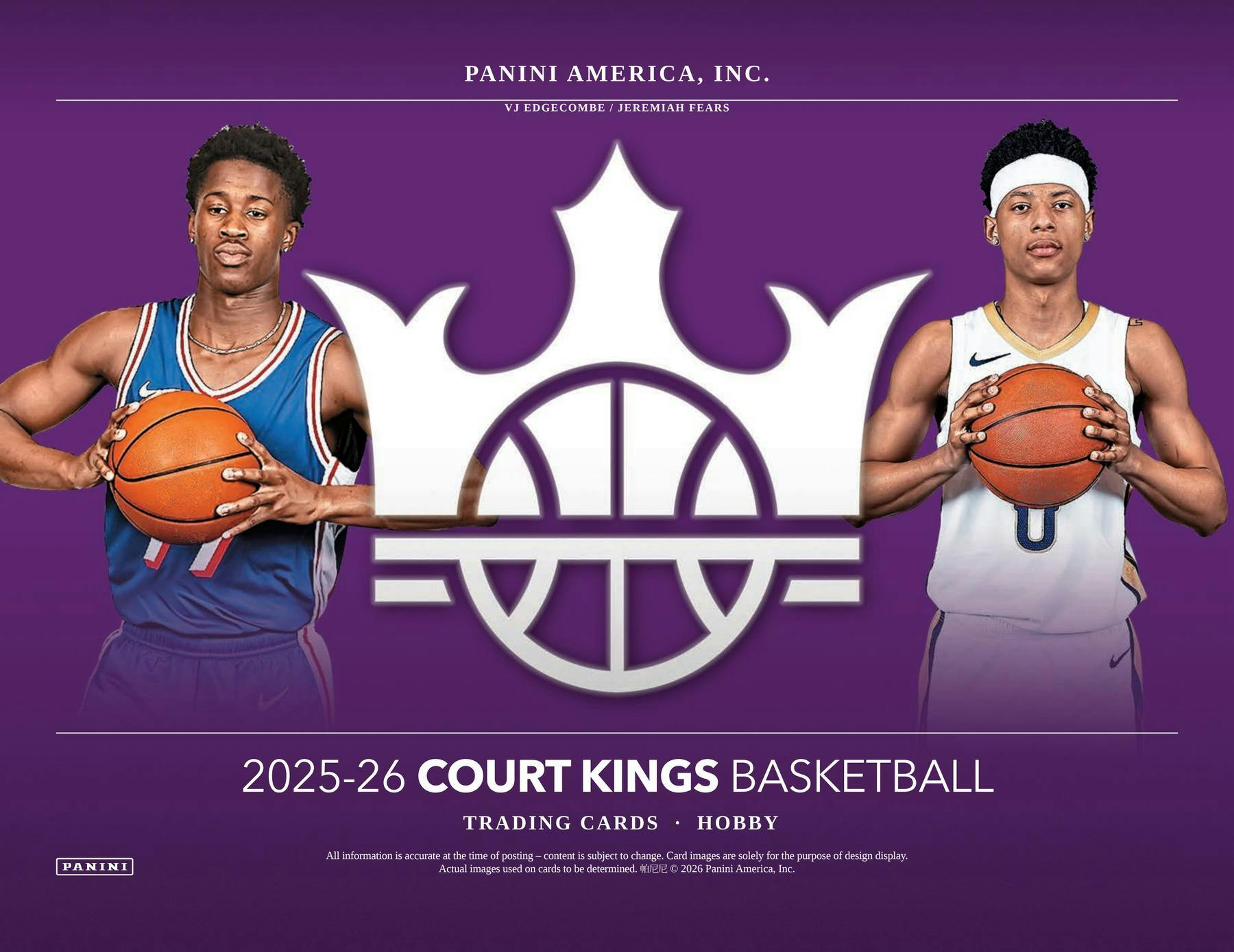 2025-26 Panini Court Kings Basketball Hobby Box (7/24)