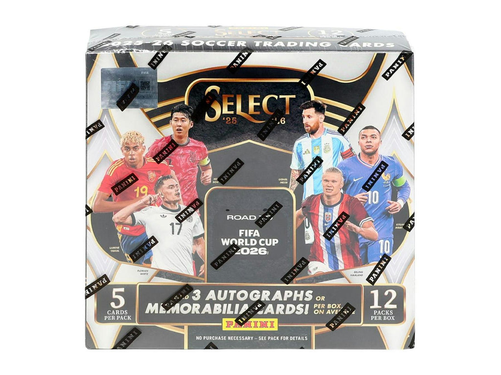 2025-26 Panini Select Road to World Cup Soccer Hobby Box (7/24)