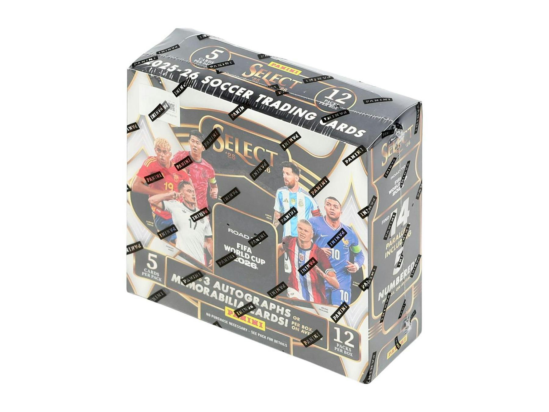 2025-26 Panini Select Road to World Cup Soccer Hobby Box (7/24)