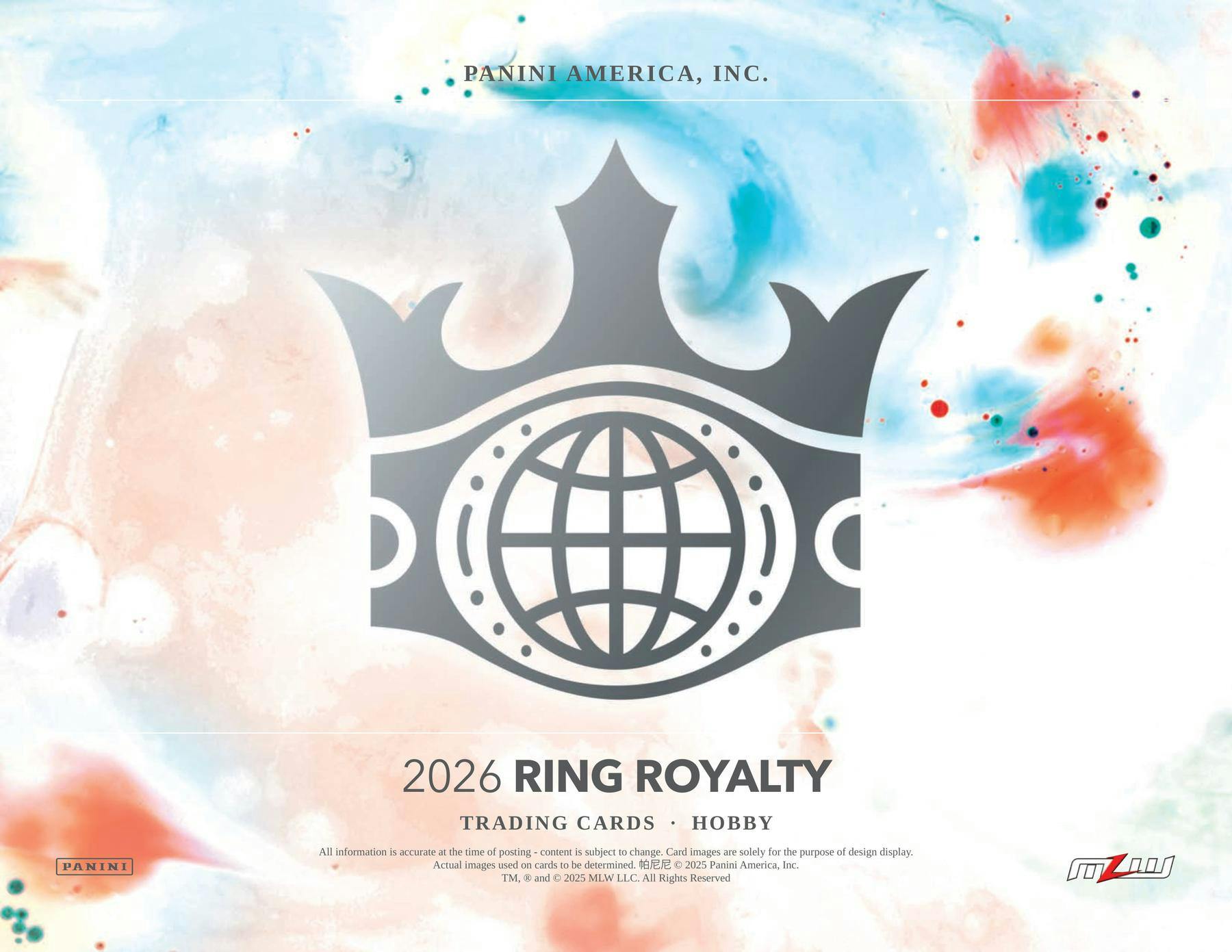 2026 Panini Ring Royalty Major League Wrestling Hobby Box (7/24)