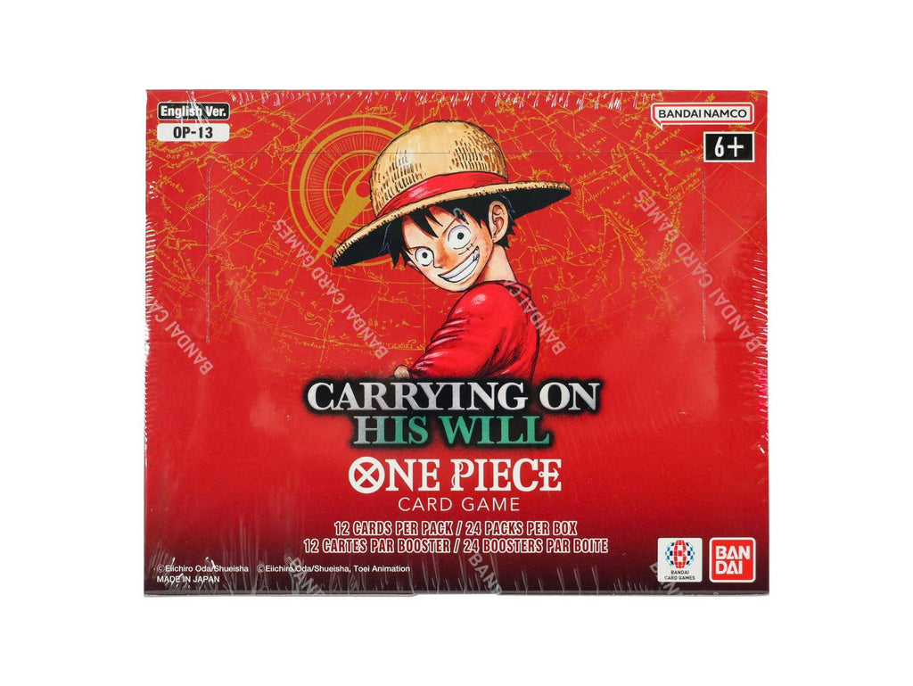 One Piece TCG Carrying On His Will Booster Box (OP-13)