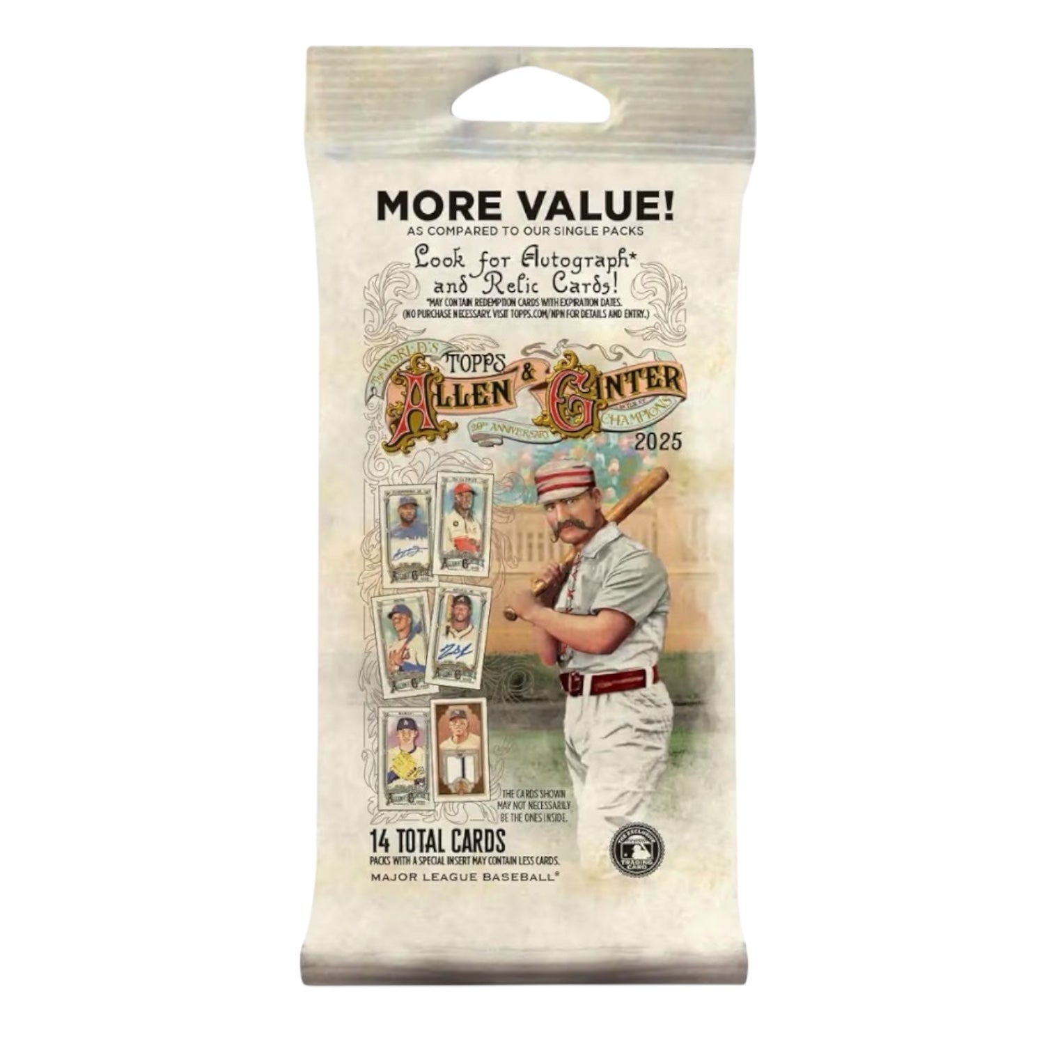 2025 Topps Allen & Ginter Baseball Cards 108-Count Jumbo Fat Packs Case
