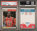1987 FLEER #59 MICHAEL JORDAN PSA 6 EX-MT (SY)