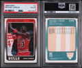 1988 FLEER #17 MICHAEL JORDAN PSA 6 EX-MT (SY)