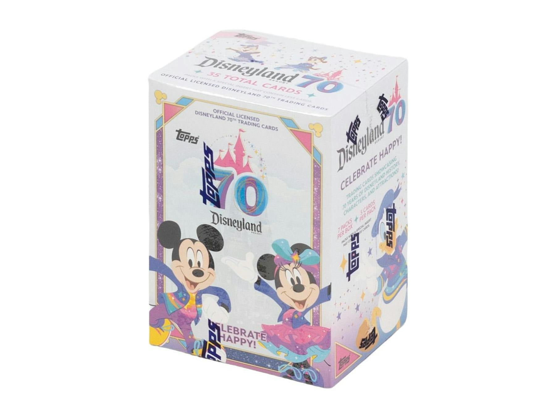2025 Topps Disneyland 70th Anniversary 7-Pack Blaster Box (3/13)