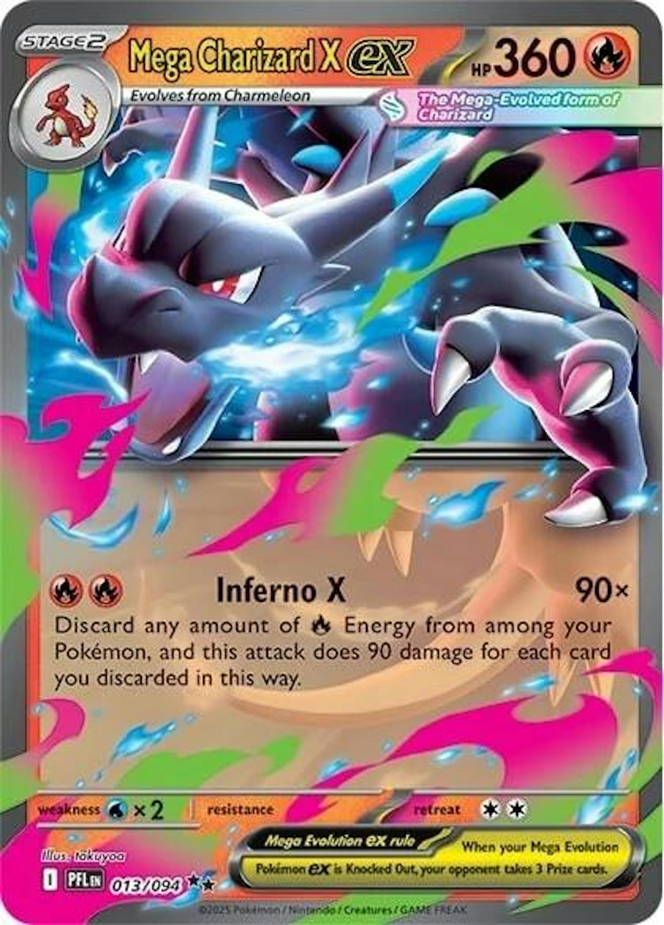 Pokémon TCG: Mega Evolution - Phantasmal Flames Booster Box