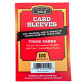 CBG Soft Sleeves (Thick) for Trading Cards (100ct Pack)
